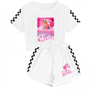 Pijama Barbie The Movie para Niñas | Algodón y Conjunto Deportivo 