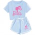 Pijama Barbie Niña - Algodón Deportivo | Ropa de Dormir Infantil 