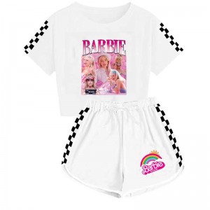 Pijama Barbie The Movie Niñas - Algodón Cómodo | Pijama Deportiva 