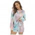 Pijama de Verano Tie Dye Mujer - Conjunto Cómodo Algodón | Ropa de Casa 