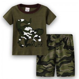 Pijama Dinosaurio Niños - Algodón para Verano | Ropa de Dormir 