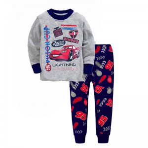 Pijama Niño Rayo McQueen Cars - Algodón Suave | Ropa de Dormir Infantil 