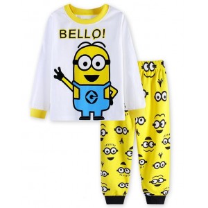 Pijama Infantil Minions Le Buddies | Algodón Cómodo y Divertido 