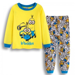 Pijama Infantil Minions de Algodón | Conjunto Cómodo para Niños 