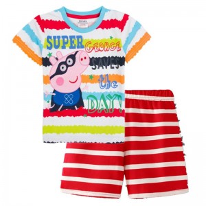 Pijama Peppa Pig Niño | Juego Algodón Cómodo | Ropa de Dormir Infantil 