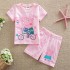 Pijama Infantil Peppa Pig - Algodón, Manga Corta | Ropa de Dormir 