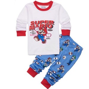 Pijama Super Mario Niño - Algodón Suave | Ropa de Dormir Infantil 