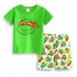 Pijama Ninja Turtles Verano Niño | Algodón 95% | Ropa Dormir 