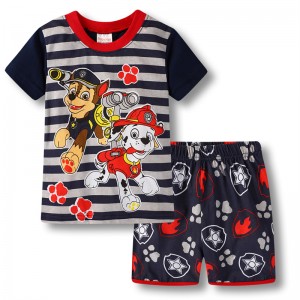 Pijama Niños Paw Patrol - Algodón Cómodo para Verano | Patrulla Canina 