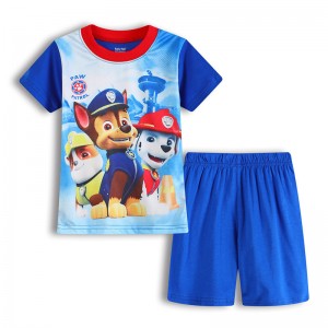 Pijama Corta Paw Patrol Niño - Algodón Verano | Ropa de Dormir 