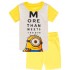 Pijamas de Verano para Niños Minions - Algodón Cómodo | Ropa de Dormir 