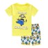 Pijamas de Verano para Niños Minions - Algodón Cómodo | Ropa de Dormir 