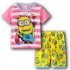 Pijama Minions Niño/niña 100% Algodón | Pijama Verano Cómodo 