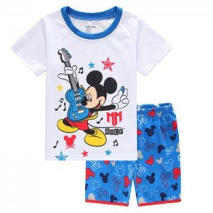 Pijama Infantil Disney Mickey Mouse | Algodón Cómodo para Niños 