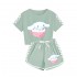 Pijama Infantil Cinnamoroll - Conjunto Corto Verano Sanrio | Niños 3-8 Años 