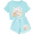Pijama Cinnamoroll Niños - Conjunto Corto Algodón Verano | Ropa de Dormir 