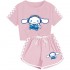 Pijama Infantil Cinnamoroll - Conjunto Corto de Verano | Ropa de Dormir 
