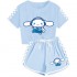 Pijama Infantil Cinnamoroll - Conjunto Corto de Verano | Ropa de Dormir 