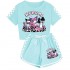 Pijama Infantil Kuromi Sanrio - Cómodo y Fresco para Verano | Ropa de Dormir 