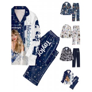 Pijamas de Taylor Swift - Conjunto Estampado Premium | Ropa de Dormir 