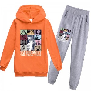 Pijama Taylor Swift Niñas | Conjunto Cálido con Capucha | Pijama Infantil 