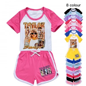 Pijama Taylor Swift Verano - Conjunto Corto Algodón | Ropa de Dormir 