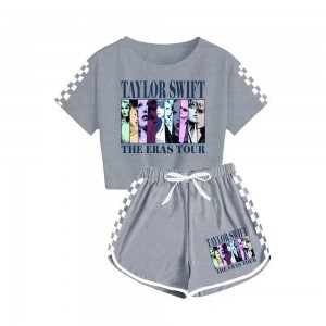 Pijama Taylor Swift Niños | Conjunto Deportivo de Algodón | 2 Piezas 