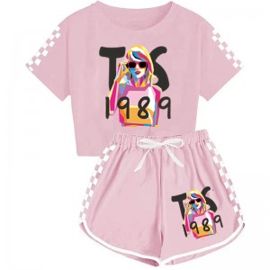 Pijama Taylor Swift 1989 - Conjunto Deportivo Infantil | Pijamas de Algodón 