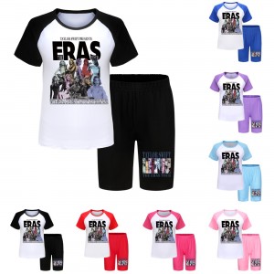 Pijama Taylor Swift Infantil Verano - Conjunto Corto Algodón | Ropa de Dormir 