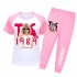 Pijama Infantil Taylor Swift - Conjunto Verano Algodón | Ropa de Dormir 
