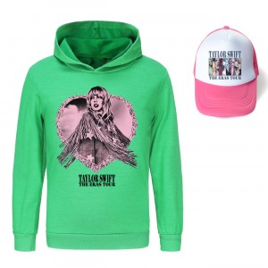 Pijama de Taylor Swift para Niños | Conjunto con Capucha y Gorro - Algodón 