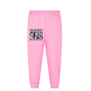 Pijama Taylor Swift Niña - Pantalón Rosa Cómodo | Ropa de Dormir 