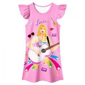 Pijama Niña Taylor Swift | Vestido Dormir Verano | Ropa Hogar 