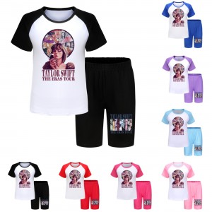 Pijama Infantil Taylor Swift | Conjunto Corto Verano Niños 