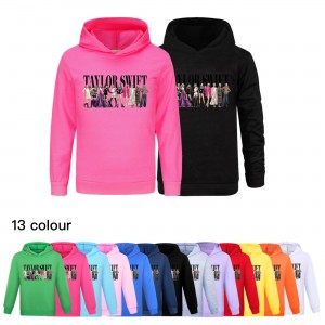 Pijama Infantil con Capucha Taylor Swift - Algodón Cálido | Niños 3-8 Años 